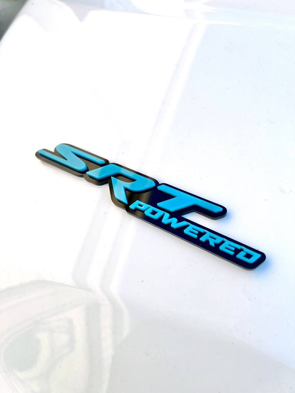 SRT Multicolor Emblems – SRT Side Fender Badges (Set of 2) for SRT Emblem