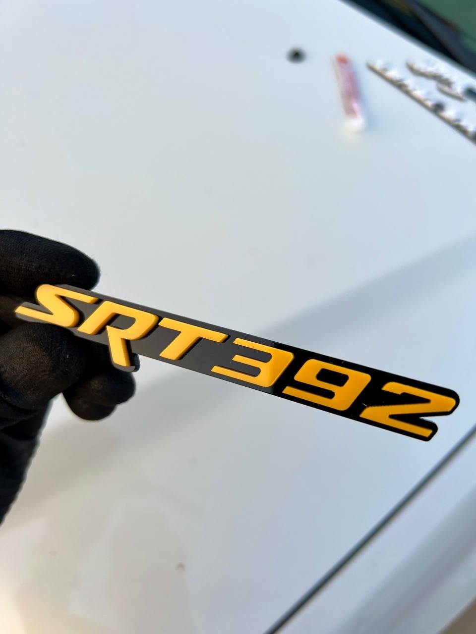 SRT 392 Multicolor Emblems – SRT Side Fender Badges (Set of 2) for 392 Emblem
