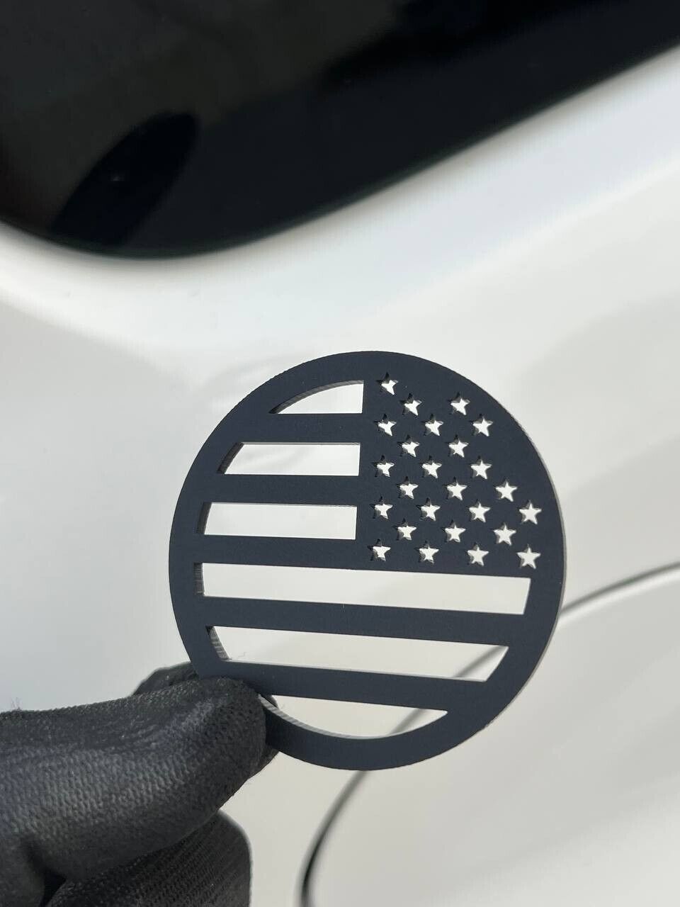 2pcs - American Flag 4x4 Fender Emblem Badge Jeep JK Wrangler XJ YJ TJ JL JT