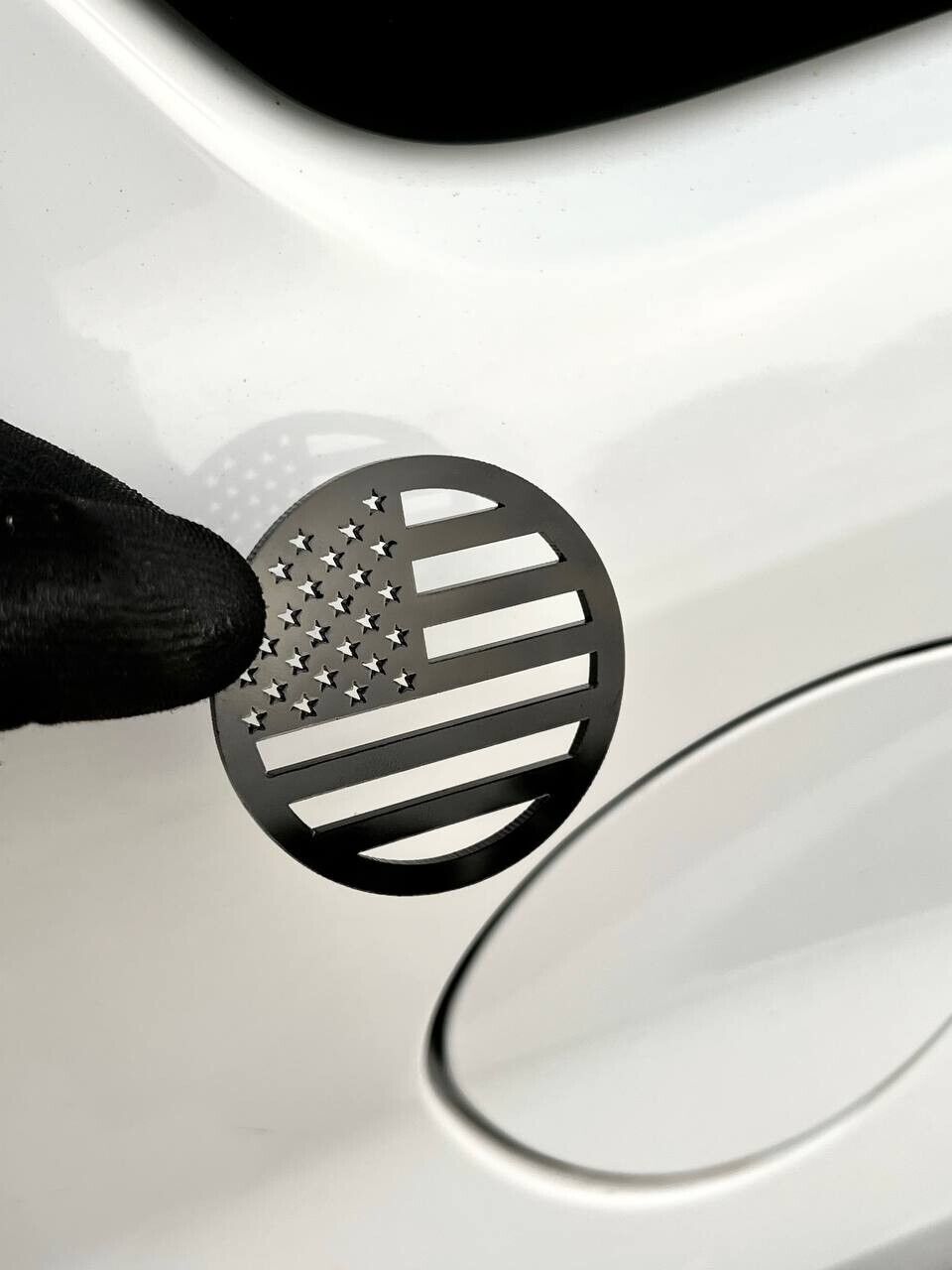 2pcs - American Flag 4x4 Fender Emblem Badge Jeep JK Wrangler XJ YJ TJ JL JT