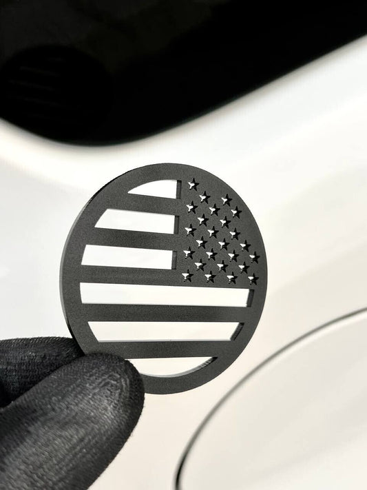 2pcs - American Flag 4x4 Fender Emblem Badge Jeep JK Wrangler XJ YJ TJ JL JT