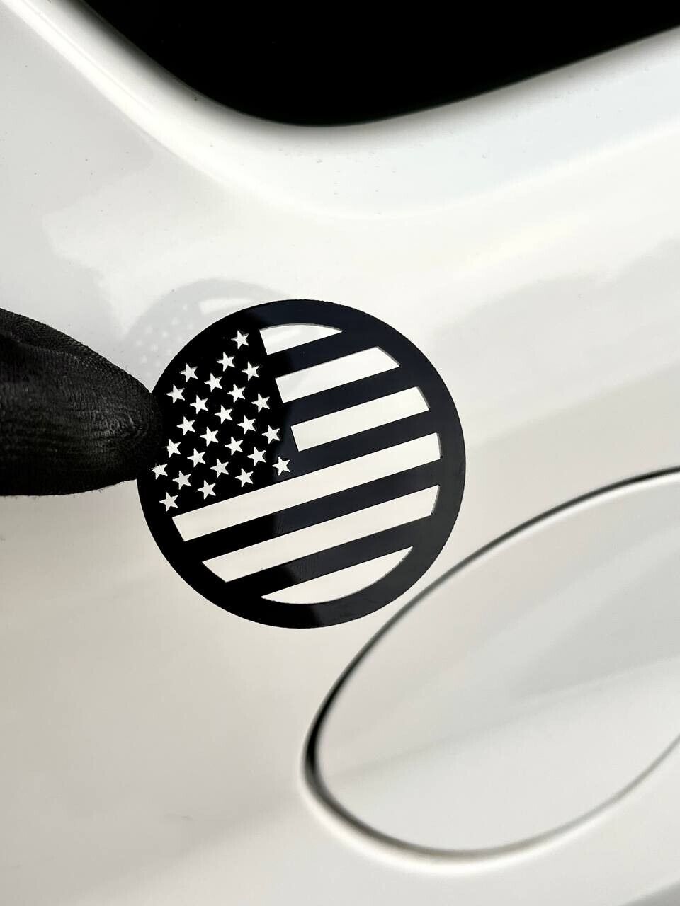 2pcs - American Flag 4x4 Fender Emblem Badge Jeep JK Wrangler XJ YJ TJ JL JT