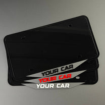 Custom Car Logo License Plate Frame