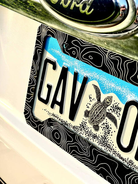 Topographic Map License Plate Frame Cover, Minimal License Plate Frame, Topography Map, Car Mods, Car Lover Gift, Unique Frame, Gift for Him — photo 9