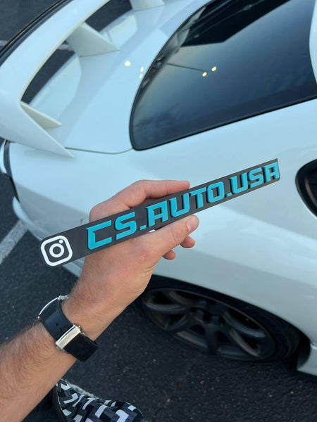 Custom Instagram Car Name Emblem Badge Custom, Your Own Text Car or Truck Nickname Emblem Badge — photo 8