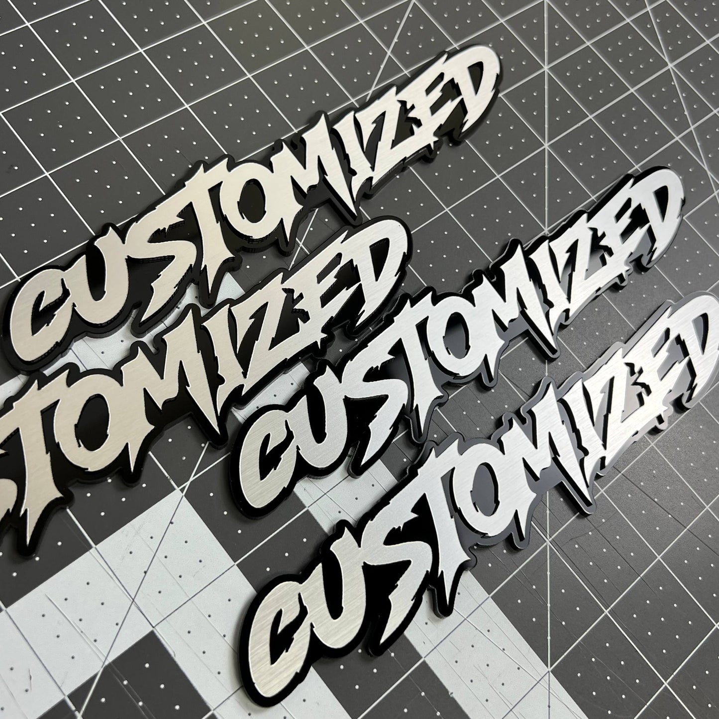 Custom logo 4"
