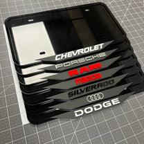 Personalized License Plate Frame with...