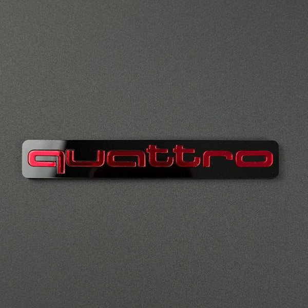 Audi RS S A Series Emblem Badge – Custom Color Logo for A3 A4 A5 A6 A7 A8 S3 S4 S5 RS3 RS5 RS6 Q5 Q7 Q8 — photo 16
