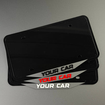 Custom Car Logo License Plate Frame