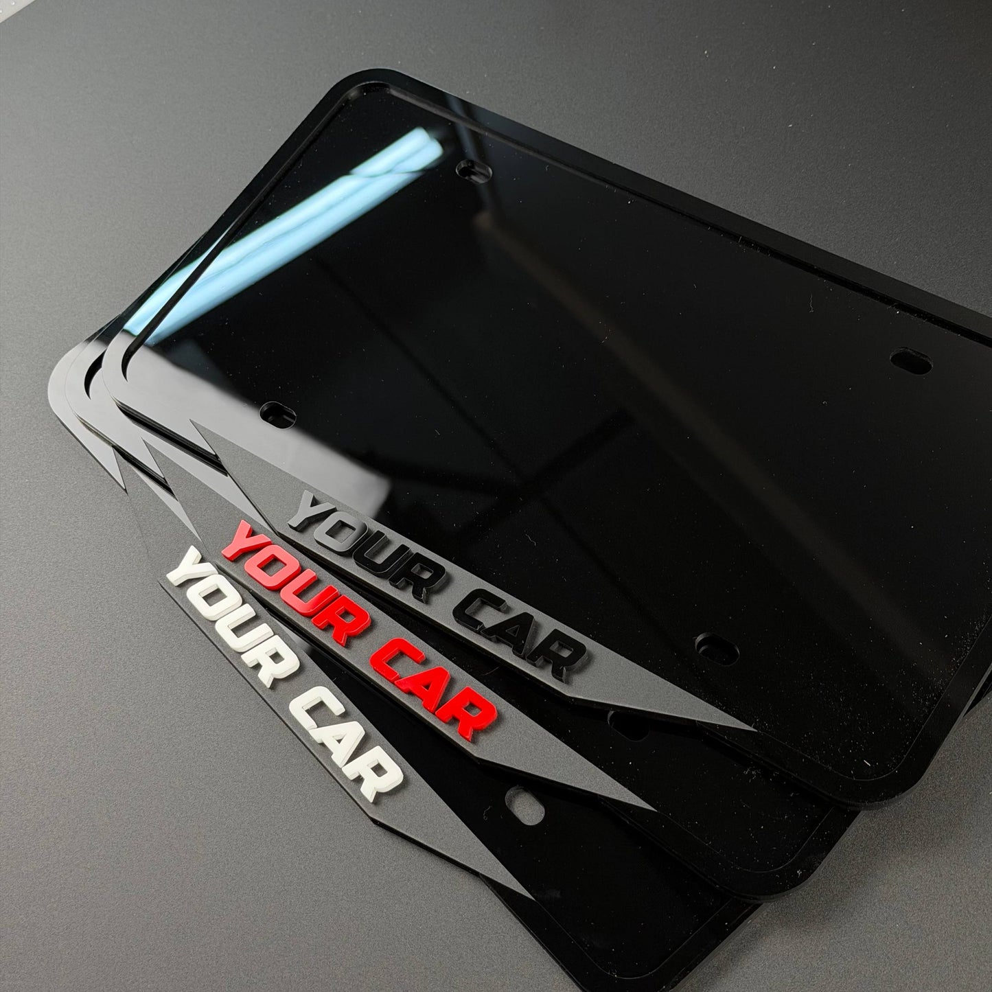 Custom Car Logo License Plate Frame