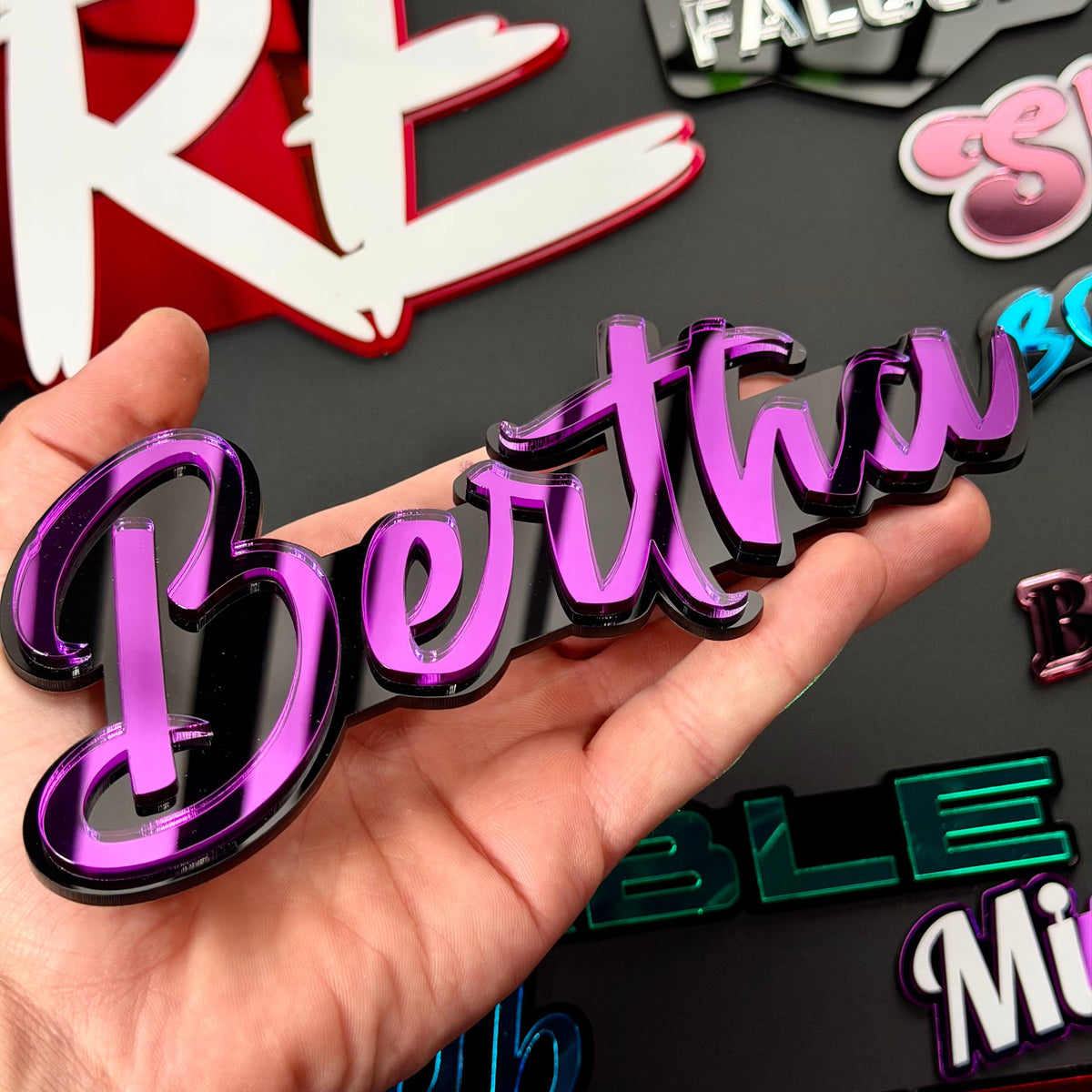 Custom Mirror Emblem - photo 1