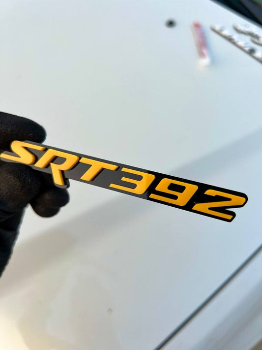 SRT 392 Multicolor Emblems –  SRT Side Fender Badges (Set of 2) for 392 Emblem