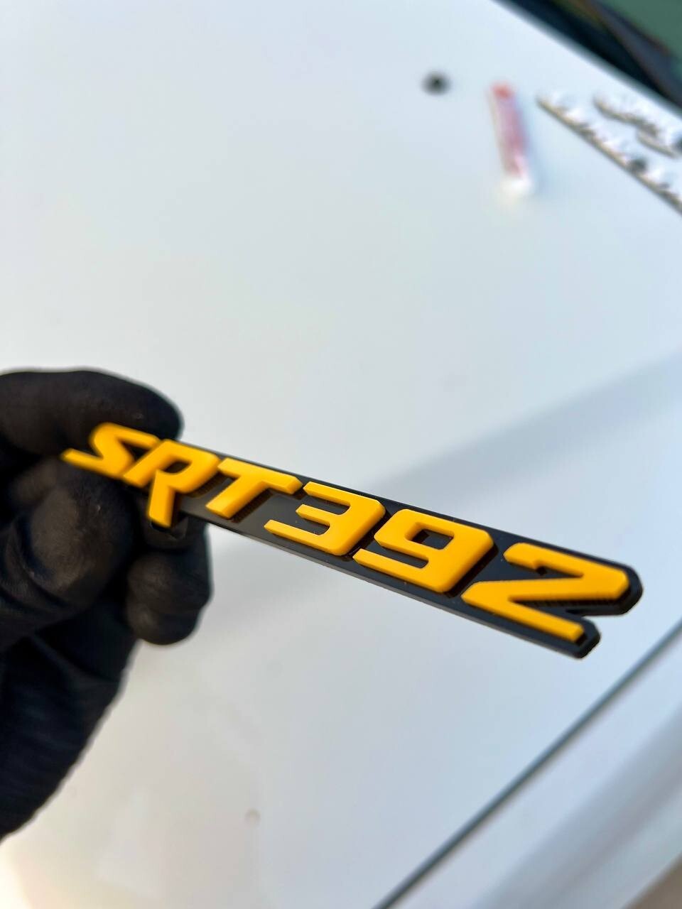 SRT 392 Multicolor Emblems –  SRT Side Fender Badges (Set of 2) for 392 Emblem