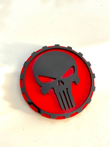 2PCS Jeep Wrangler 392 Fender PUNISHER 4x4 Trail Rated Emblem — photo 13