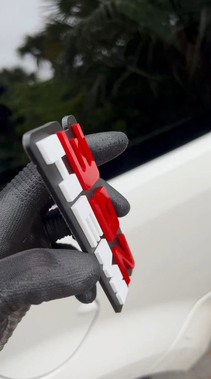 2x white red 392 hemi Emblems 392 hemi Side Fender Badge 3D for 392 Emblem
