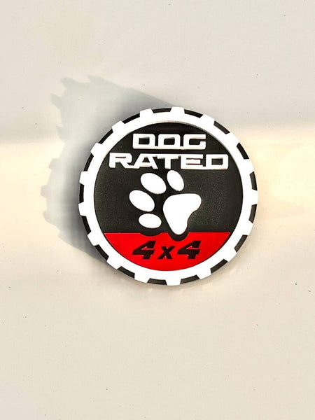 2PCS Jeep Wrangler 392 Fender DOG RATED 4x4 Trail Rated Emblem — photo 10