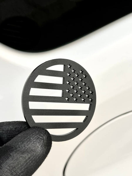 2pcs - American Flag 4x4 Fender Emblem Badge Jeep JK Wrangler XJ YJ TJ JL JT — photo 2
