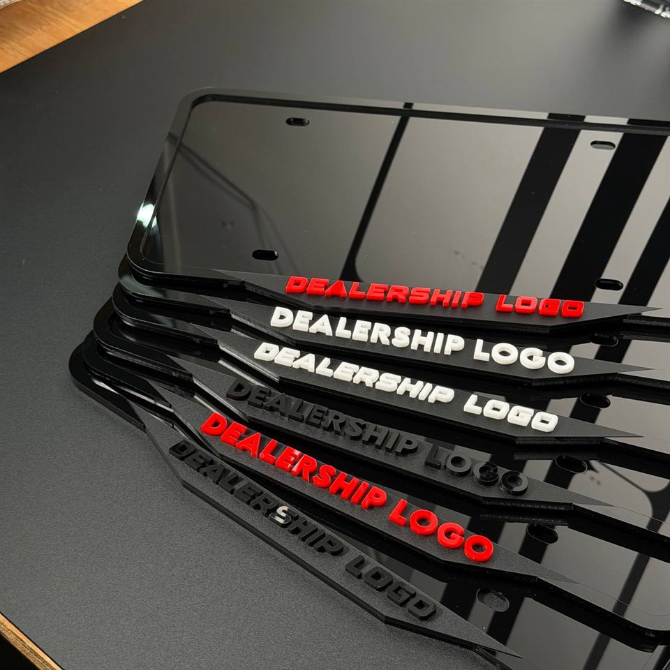 Plate frames — acrylic